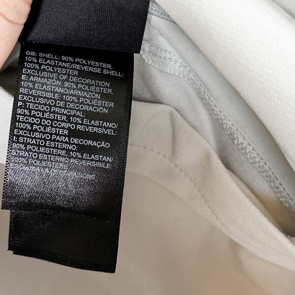 The North Face NEW Shelbe Raschel Reversible Pullover Jacket in Grey White XL - Picture 12 of 12